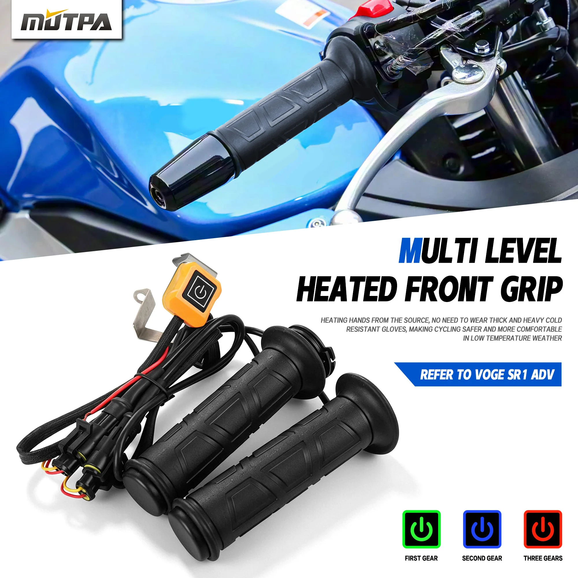 Handlebar Grip Heated - Untuk VOGE SR1 ADV 125 SR1