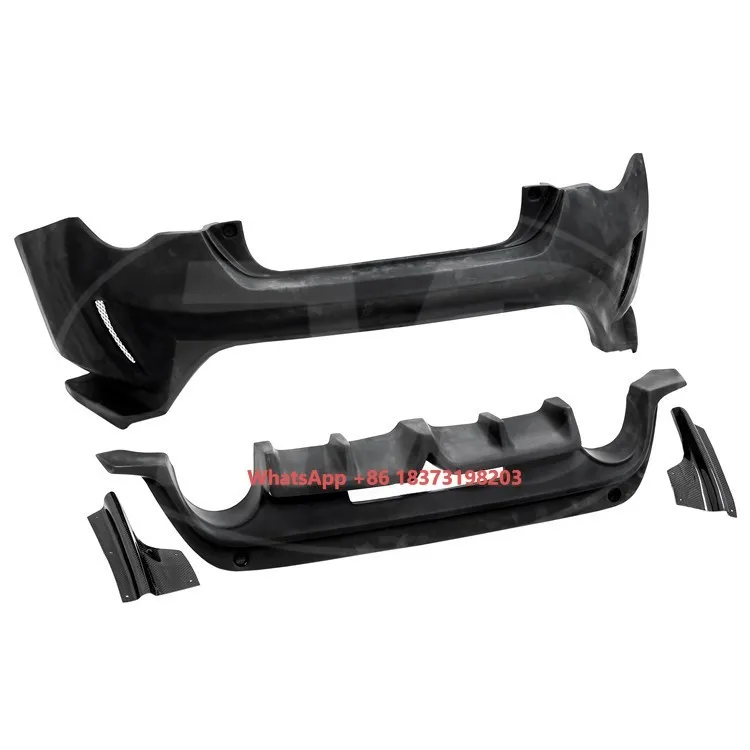 

VRS STYLE GLASS FIBER REAR BUMPER WITH DIFFUSER and CF SPLITTER for 2012-2015 TOYO GT86 FT86