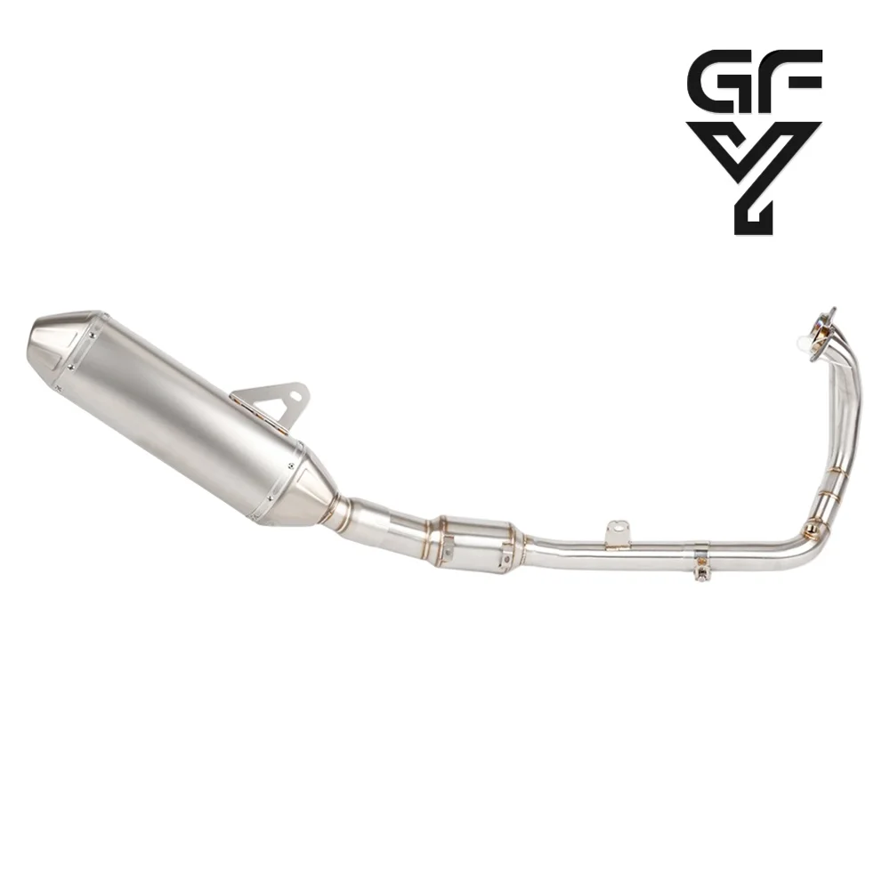 For Kove 800X Pro 2024-2026 800X Rally 24-26 800 X Rally / Pro Euro 5+ Motorcycle Exhaust Muffler With Header Link Pipe Slip-on