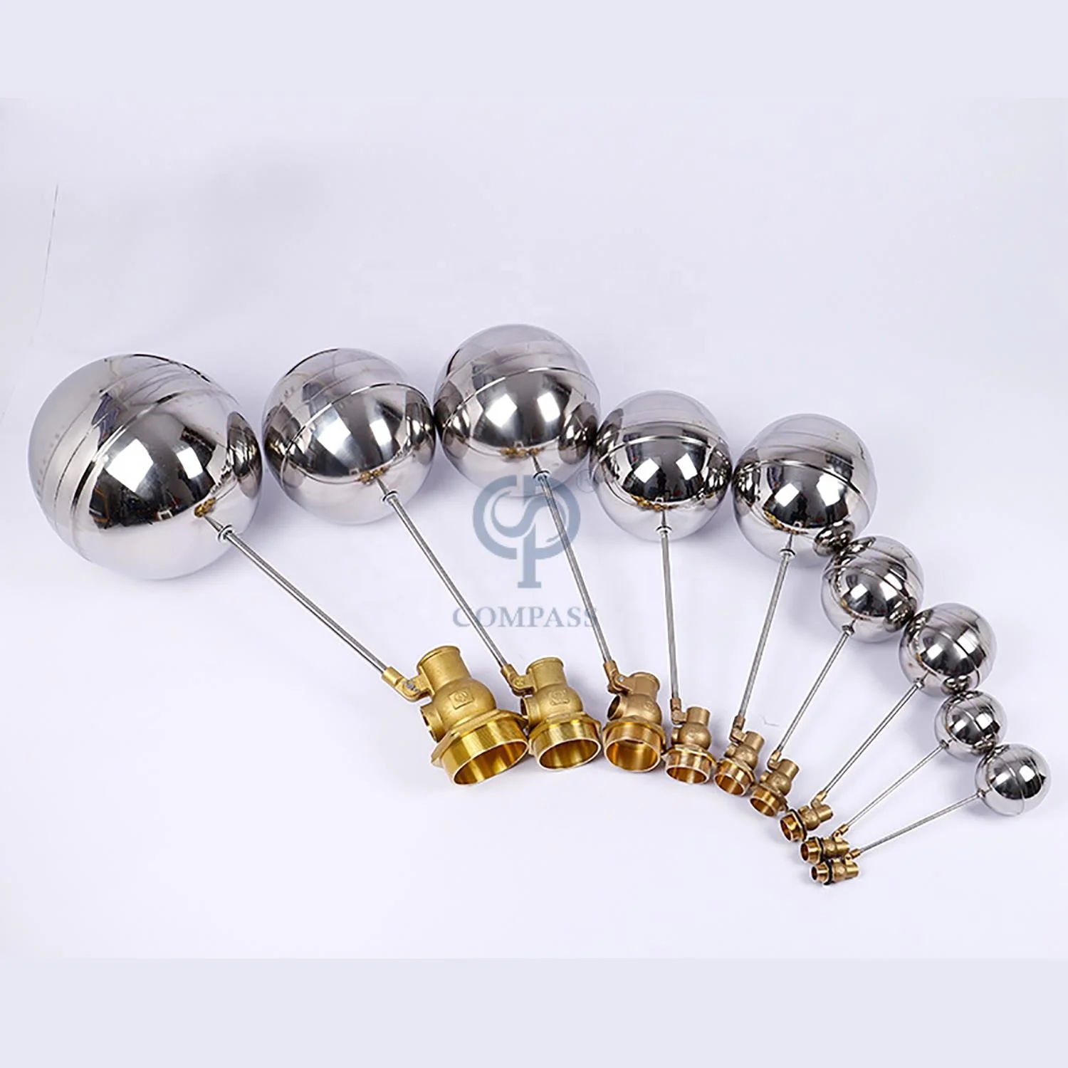 

Industrial Grade 95mm Stainless Steel Brass 360 Degree Sterilization Food Grade Price Hydraulic Pressure Elbow Float Valve