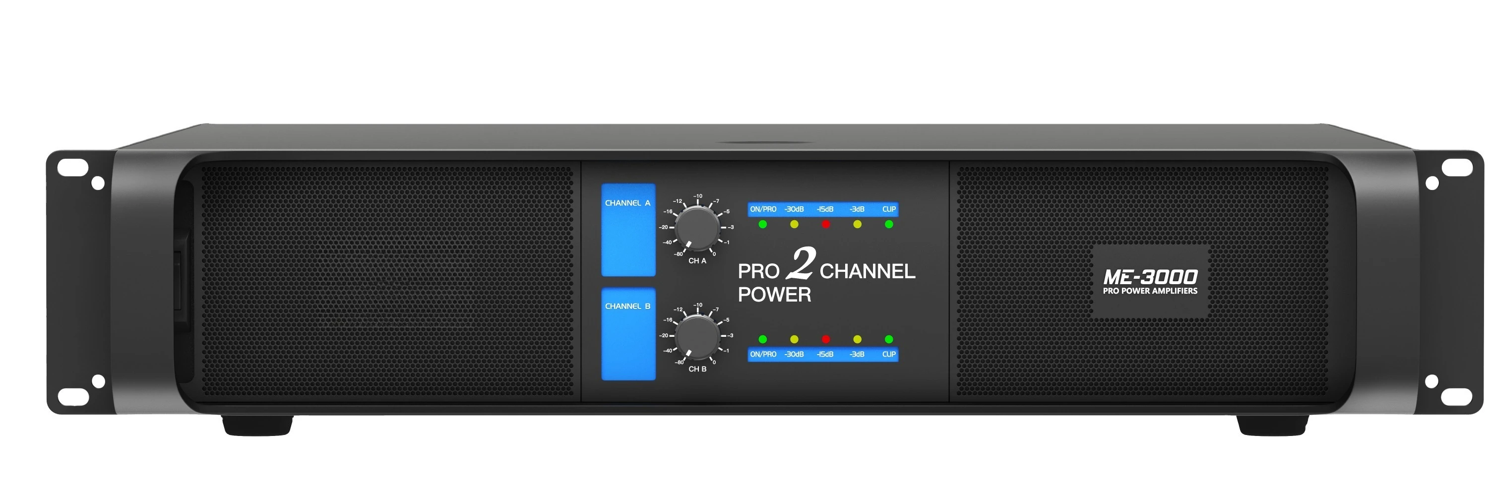 Professional 2-Channel 600W H Class Audio System Power Amplifier 8Ω 4Ω Impedance for Stage Indoor Use AC Power Supply Metal