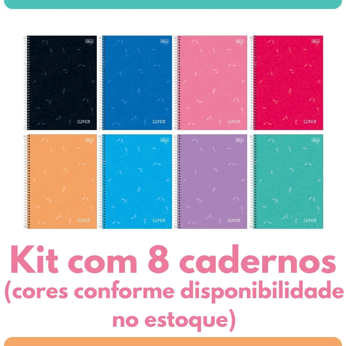 Lunix tilitibra 8 مجموعة دفاتر مدرسية ، 80 ورقة ، شكلانية ، كلية ، كلية ، كلية ، صف دراسي للمدرسة