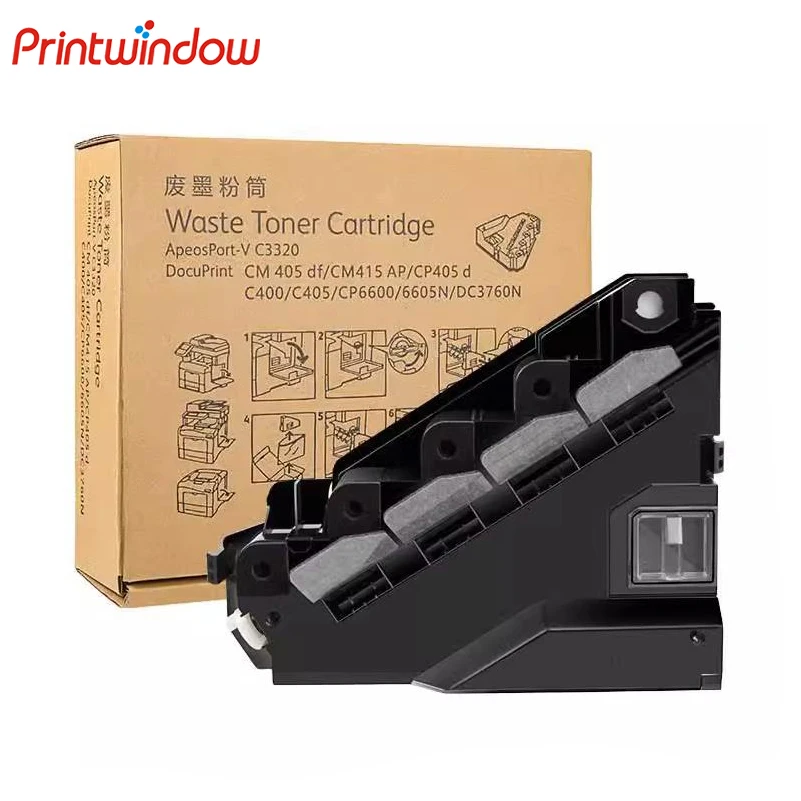 

1X EL500268 Waste Toner Box For Fuji Xerox CP405d CM405df CM415AP C3320 Phaser 6600dn 6605dn 6655 DC3760N Waste Toner Bin