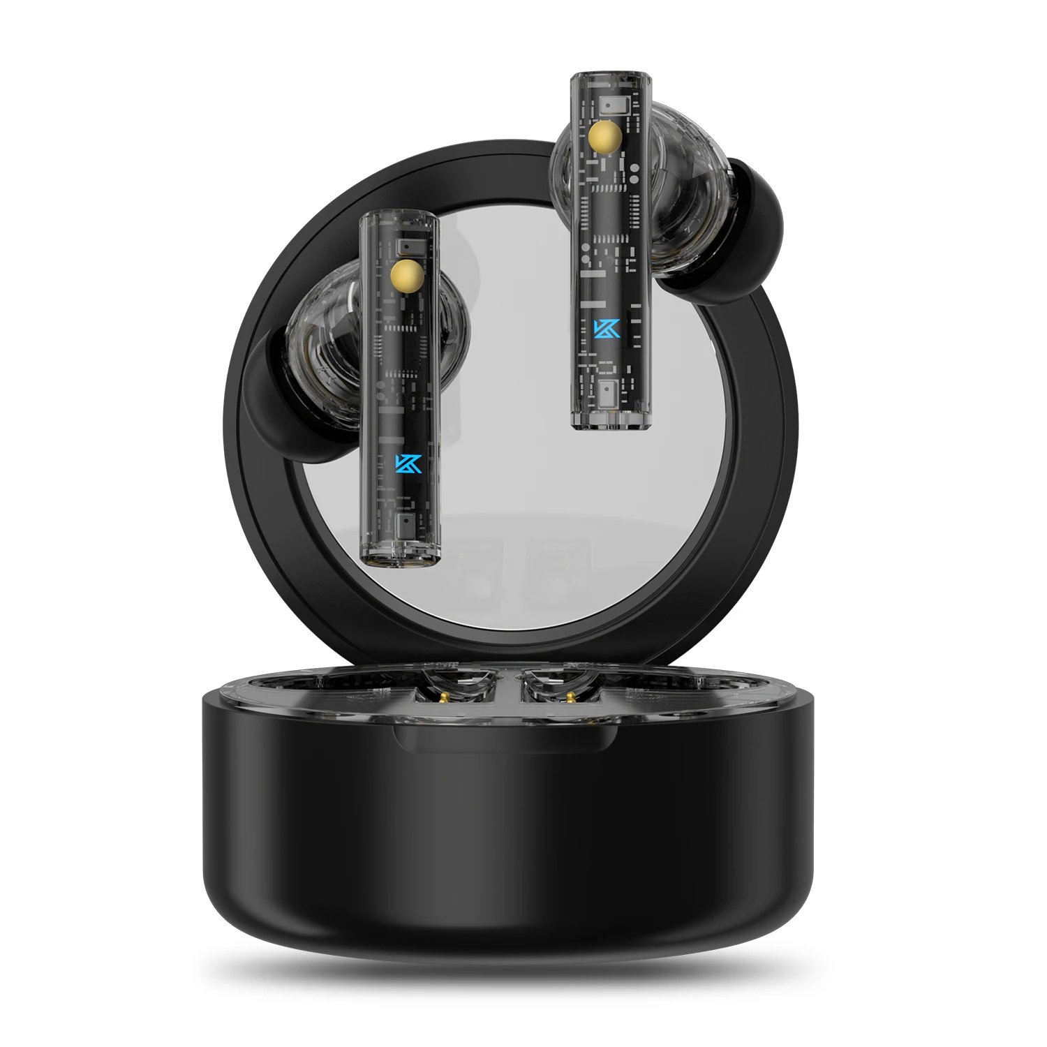 KZ Carol ANC Echte draadloze oortelefoon 55 dB Actieve ruisonderdrukking TWS-hoofdtelefoon 6 microfoons AI HD-oproep Bluetooth 5.3 HiFi in-ear oordopjes