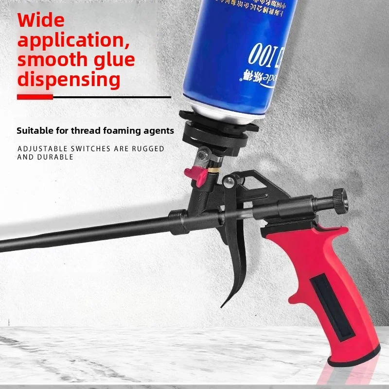 

Metal Foaming Jet Glue Gun Foam Expanding Spray Gun Polyurethane Trigger Sprayer Pump Sealant Caulking Tool for House Renovation