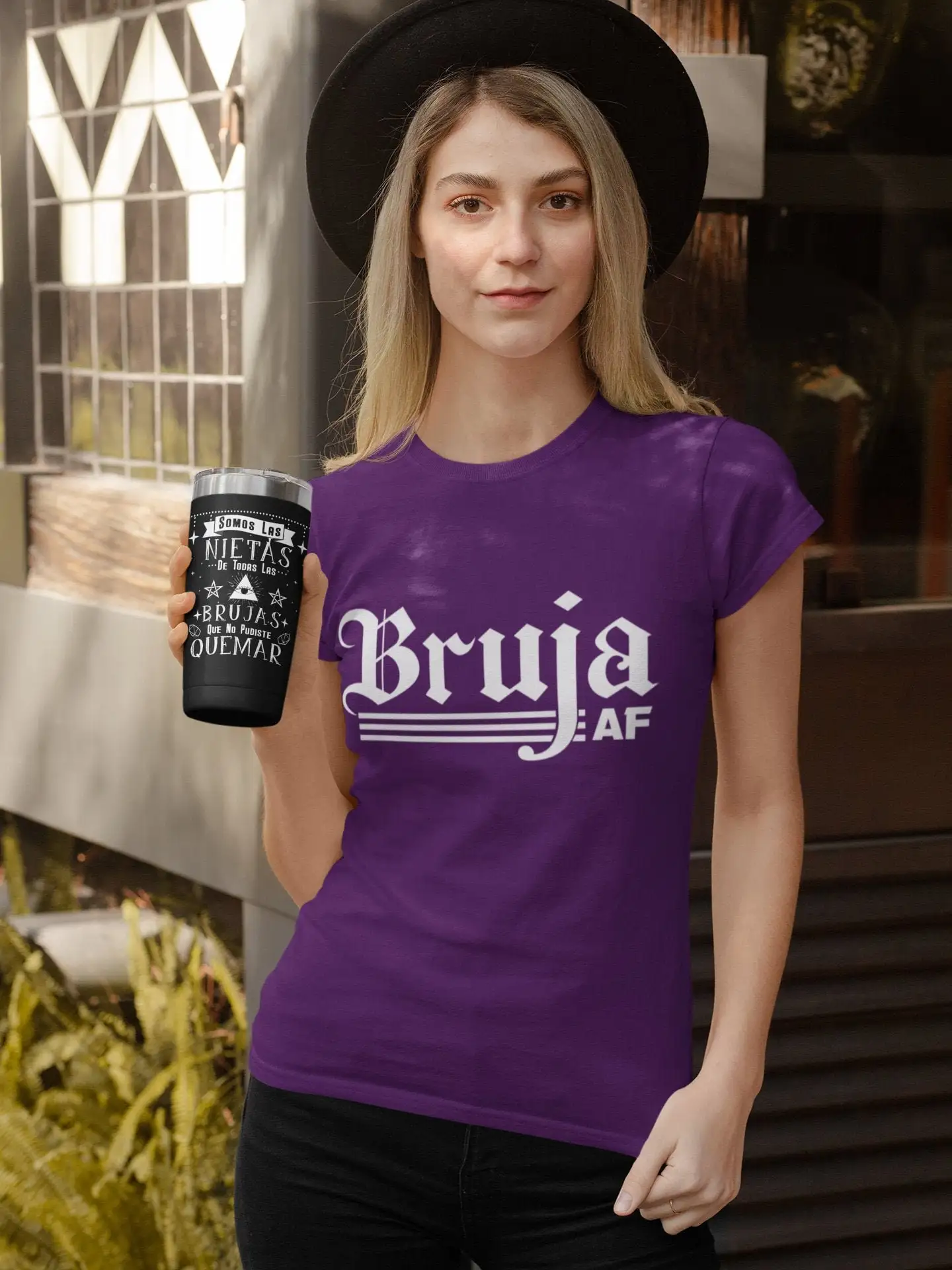 Bruja Dia de Muertos shirt Spanish T gift Regalos en Espanol La Latina Mexicana