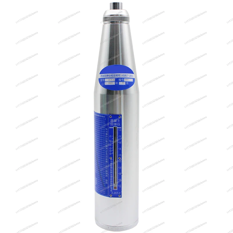 ZC3-A Silver Rebound Hammer for Mortar Sclerometer ZC3 Concrete Test Hammer Silver Schmidt Hardness Tester