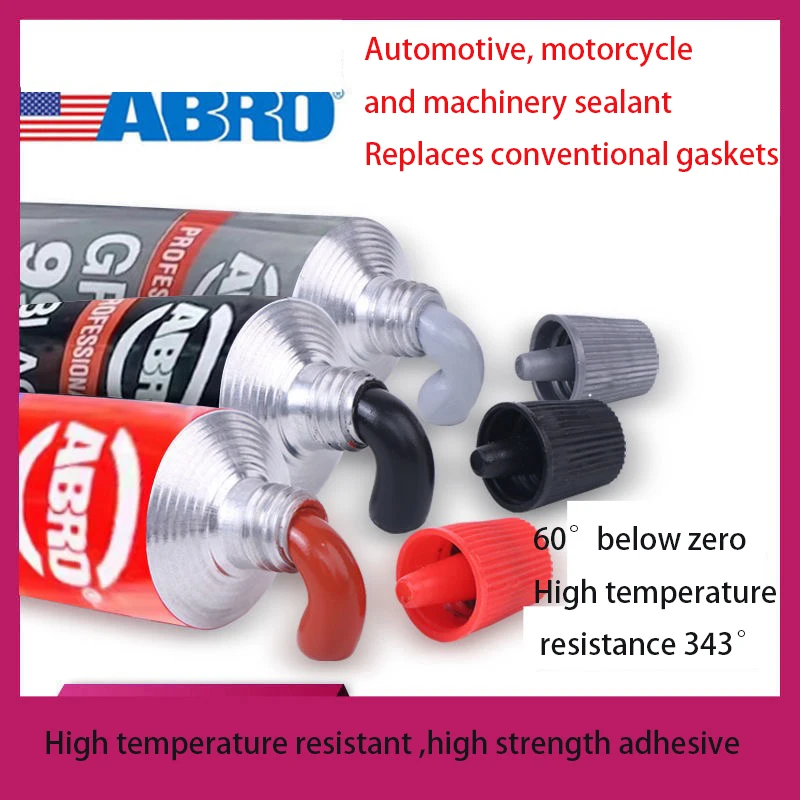 

American ABRO Sealant High Low Temperature Resistant Waterproof Oil Resistant Leak Proof Automobile Engine Repair ABRO Sealant