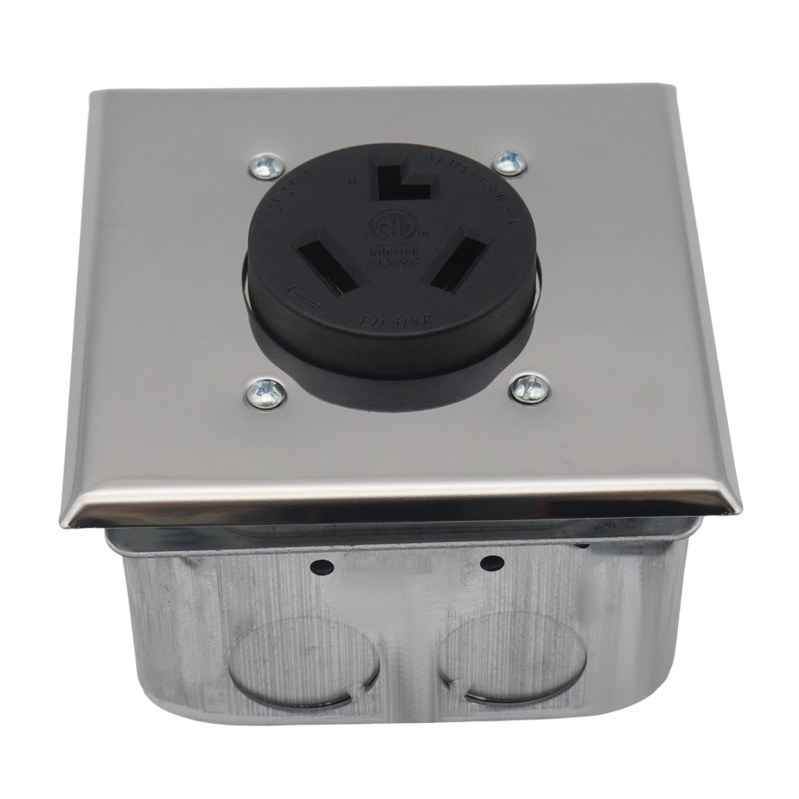 

NEMA 10-30R 30A Power Outlet Receptacle, Electrical Socket for Welders, Electric Vehicles, Generators, RVs