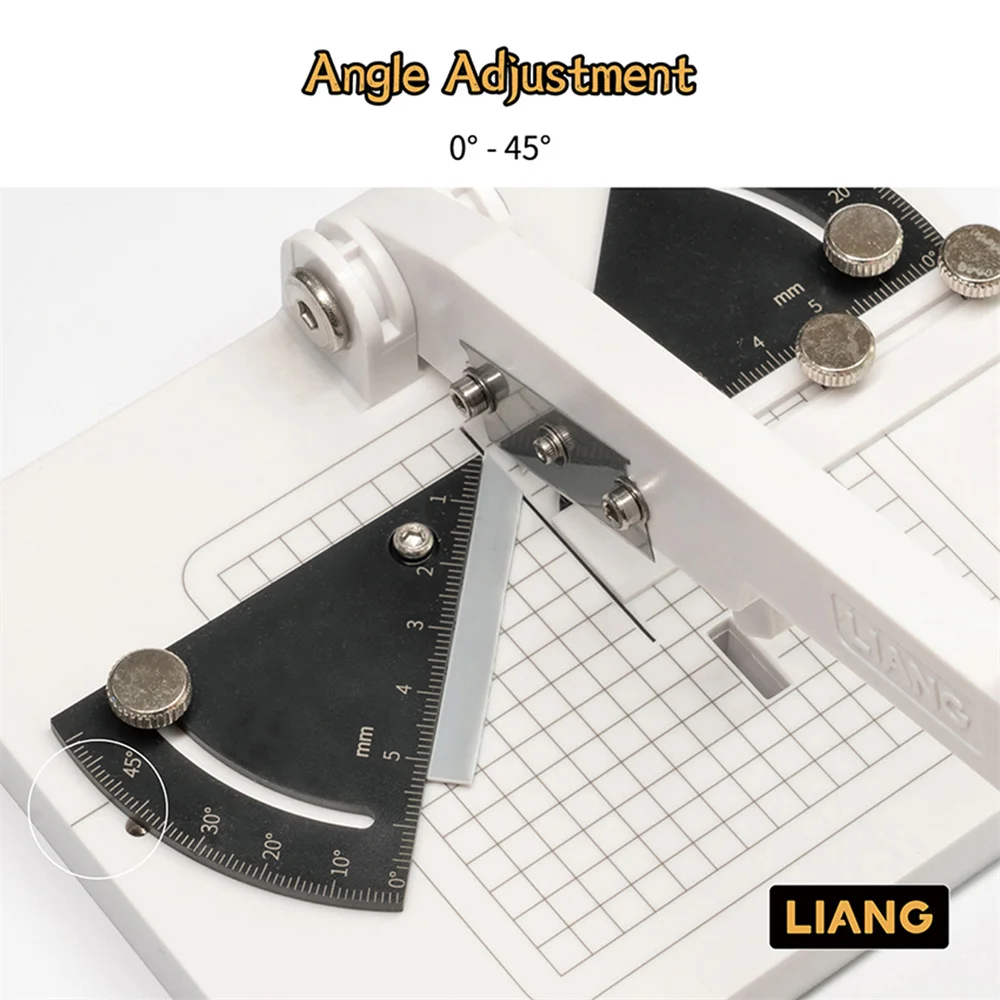 

For LIANG-0236A-0236B Wood Model Building Tools Sailing Deck Slicer New Manual Angle Knife Hull Wood Strip Cutting Machine Tools