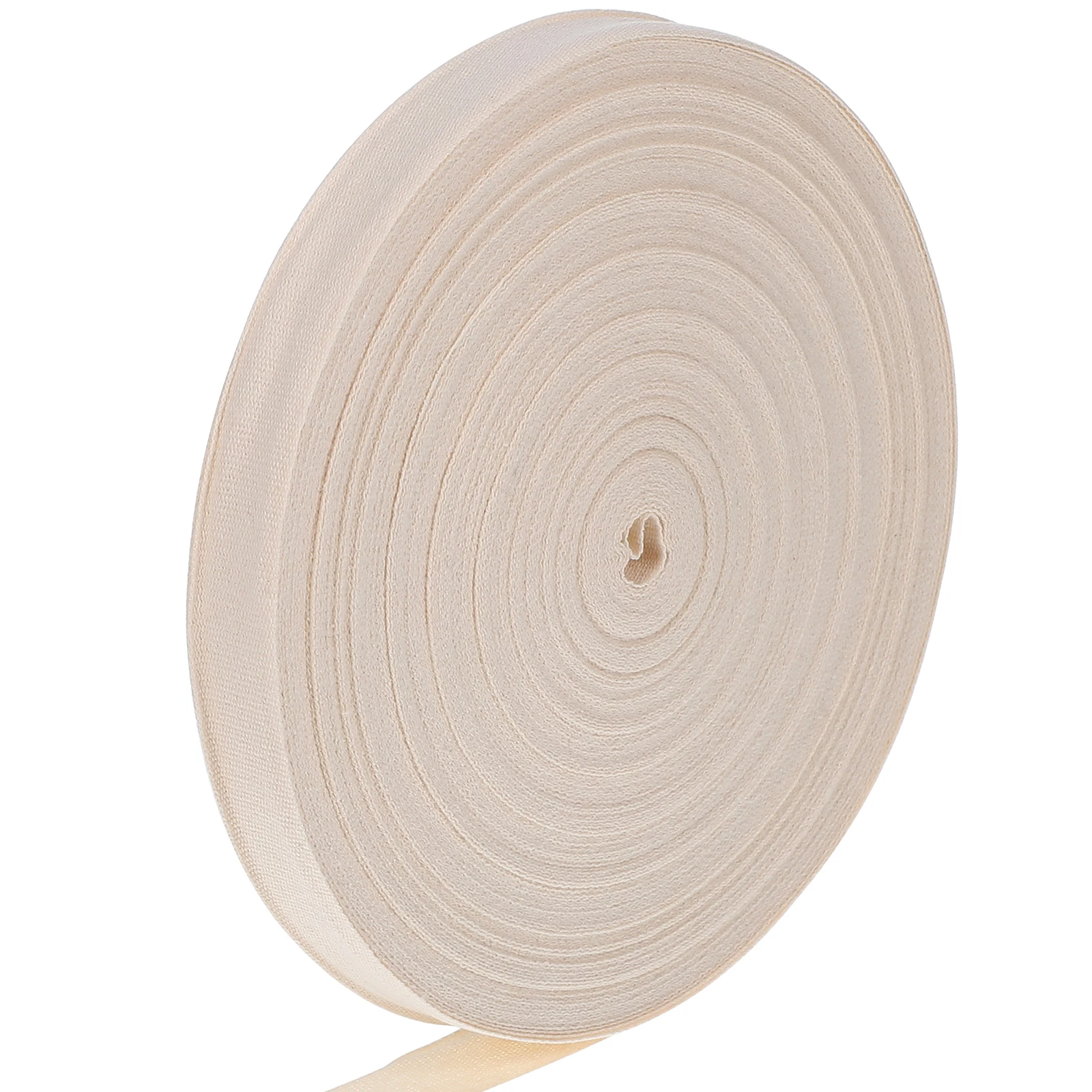 

Cotton Webbing Tape Soft Comfortable Ample Length Beige Binding Ribbon Straps For Bags Sewing Crafts Versatile Uses Cotton