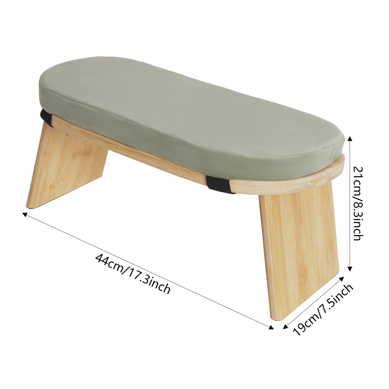 Zen Yoga Fitness - Kniestuhl, faltbare Meditationsbank, ergonomischer Yoga-Sitz aus