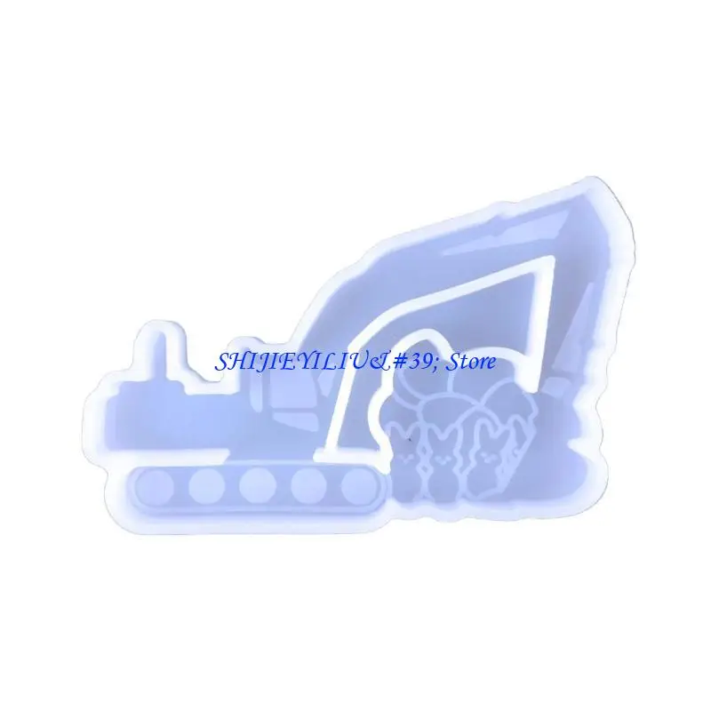 E21F Game Handle Keychain Silicone Mold with Hole Keyring Pendant Handmade Mold