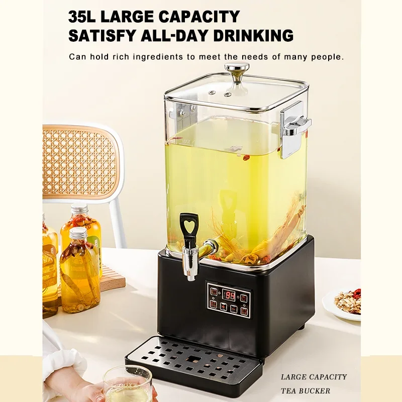 

WINNERS 15l 25l Commercial Electric Hot Water Boiler Stainless Steel Marble Base Tea Urn Auto Coffee Brewer for Hotel