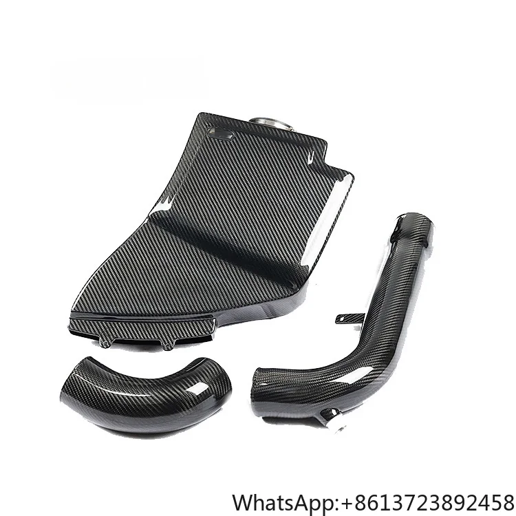 

High Quality Intake Manifold Engine Parts Suitable for Audi TTS (EA113) 2.0T Dry Carbon Fiber Performance Cold Intake System