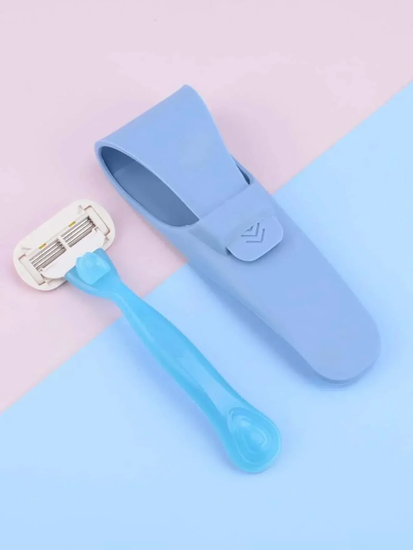 Funda de afeitar de seguridad impermeable de silicona para Gillette Parker Merkur, funda de afeitadora Manual suave, funda de transporte, uso en viajes en casa, 1 ud.