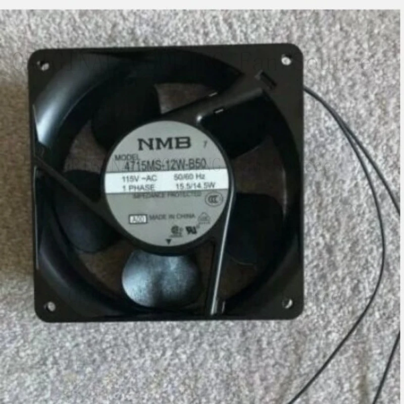 

B 1pcs for NMB 50/60Hz 4715MS-12W-B50 15.5/14.5W Cooling Fan 115V AC 1 PHASE
