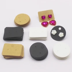 100pc jewelry pendant earring set card black and white cowhide design earring set card jewelry earring card