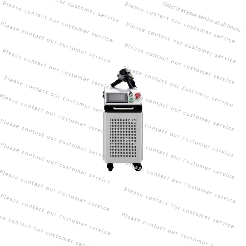 300W Pulsed Fiber Cleaning Machine for Mold Die Rust Oil Grease | Portable Handheld Cleaner