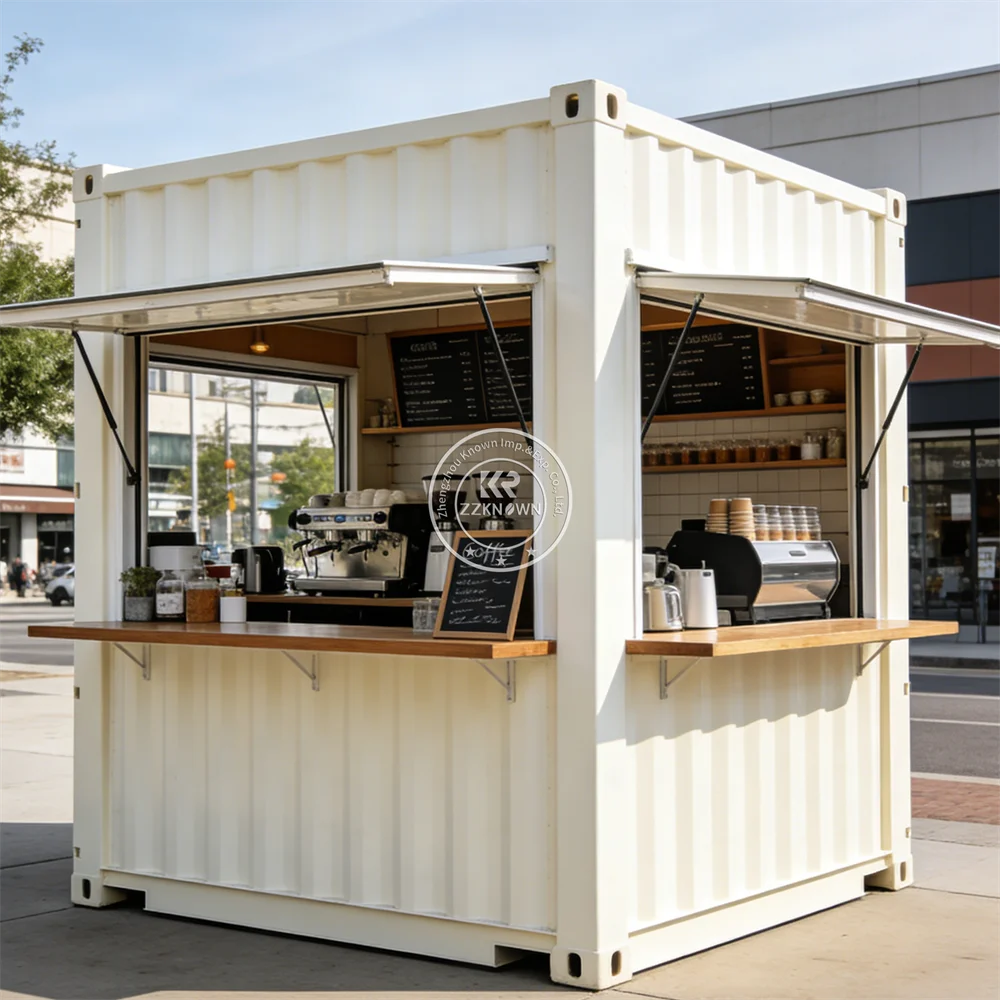 

Mobile Container Restaurant Outdoor Festival Food BBQ Grill Container Kiosk Fast Food Restaurant Container Bar For Sale