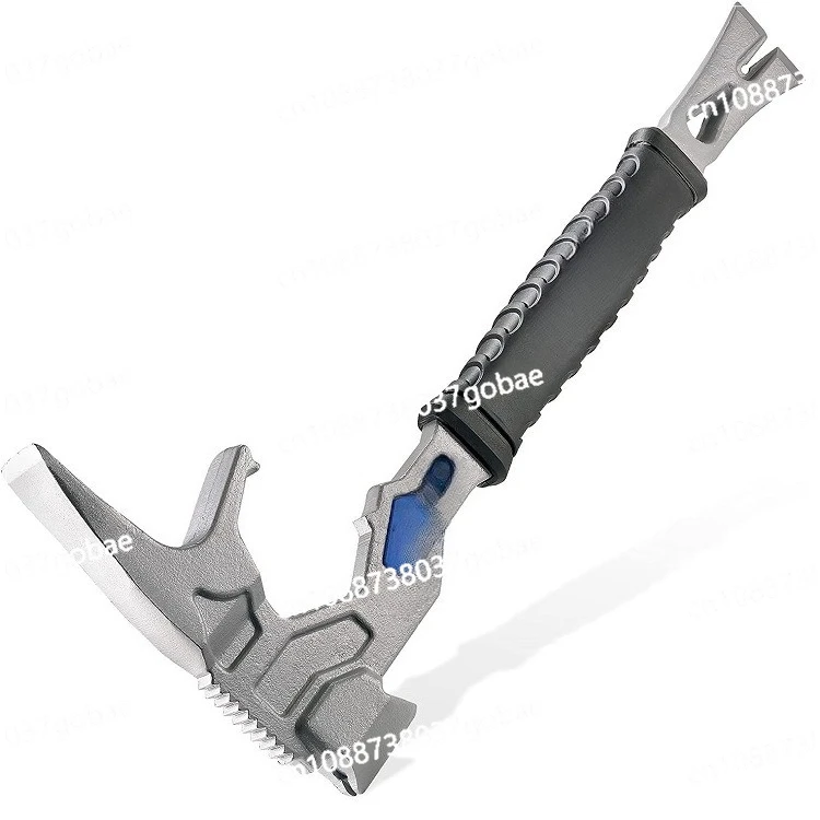 Home and Outdoor Multi-Functional Hammer, Nail Lifter, Crowbar, Fire Dismantling Tool