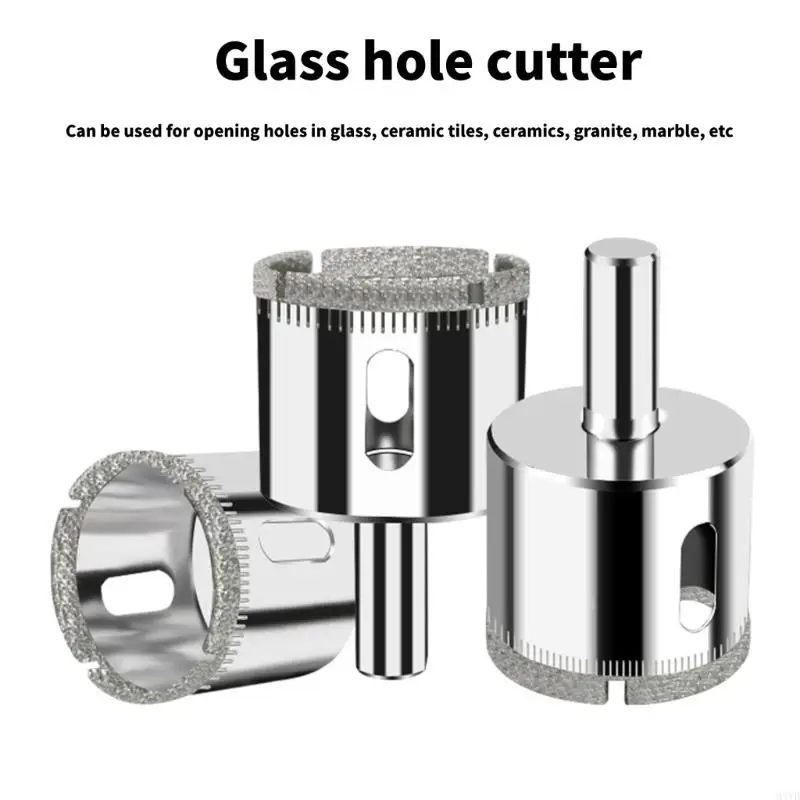 Versatile Diamonds Drill Bit Professional Hole Opener For Glassworking Bead Polishing Precise And Durability 3-30mm M4YD