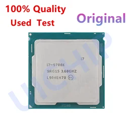100% Original Core i7 9700K 3.6 GHz Eight-Core Eight-Thread CPU Processor 12M 95W LGA 1151