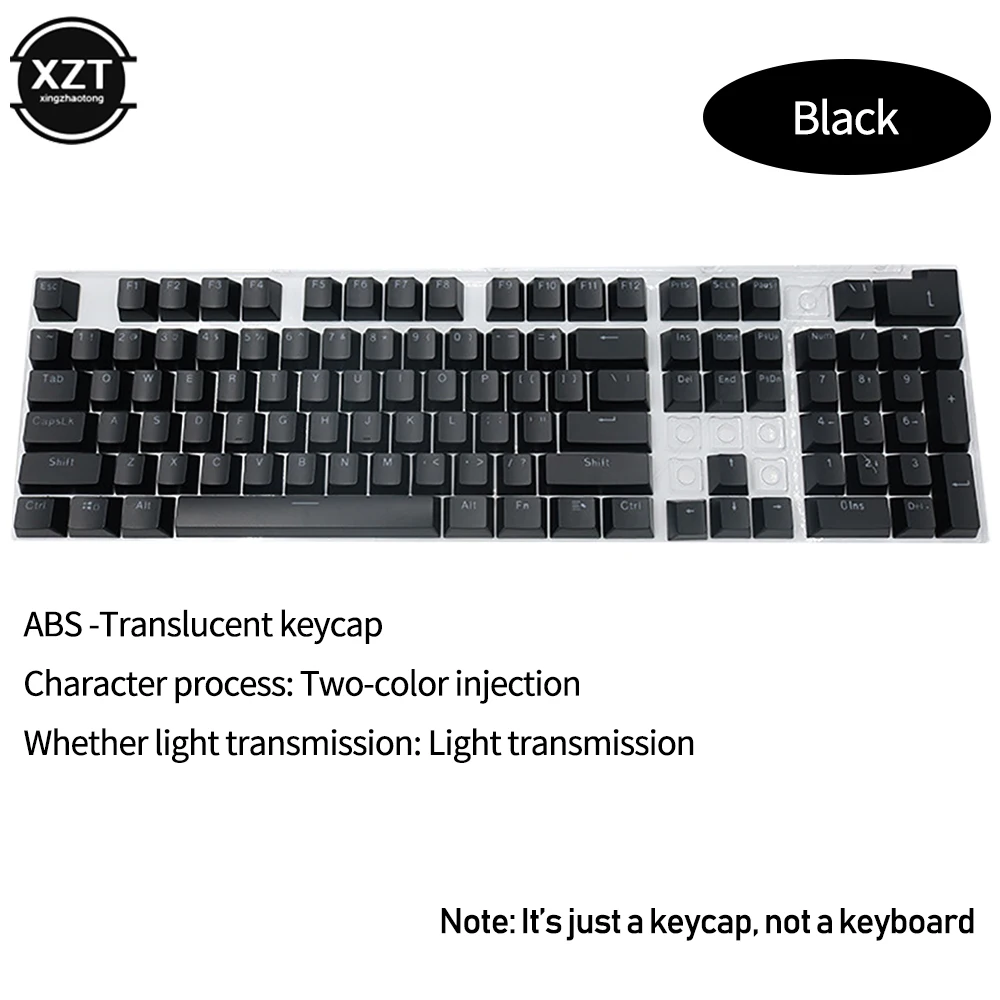 Pbt keycaps xvx perfil personalizado chave boné 104 chave compatível com cherry gateron mx switches gamer teclados mecânicos