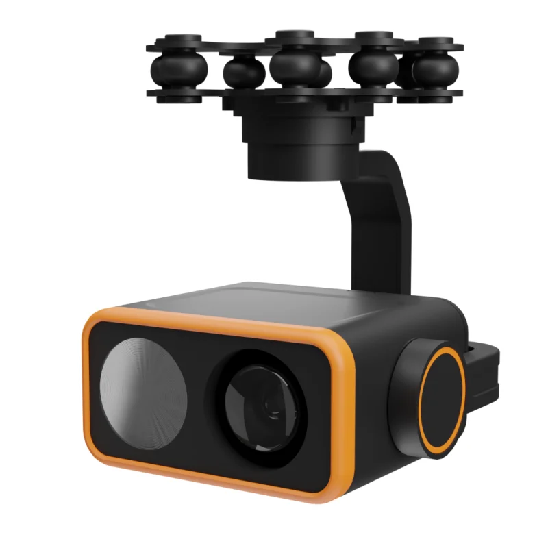 Skydroid C20 3‑Axis Night Vision Gimbal Camera 1080P 22X Optical Zoom Searchlight Ethernet 500g For UAV Inspection
