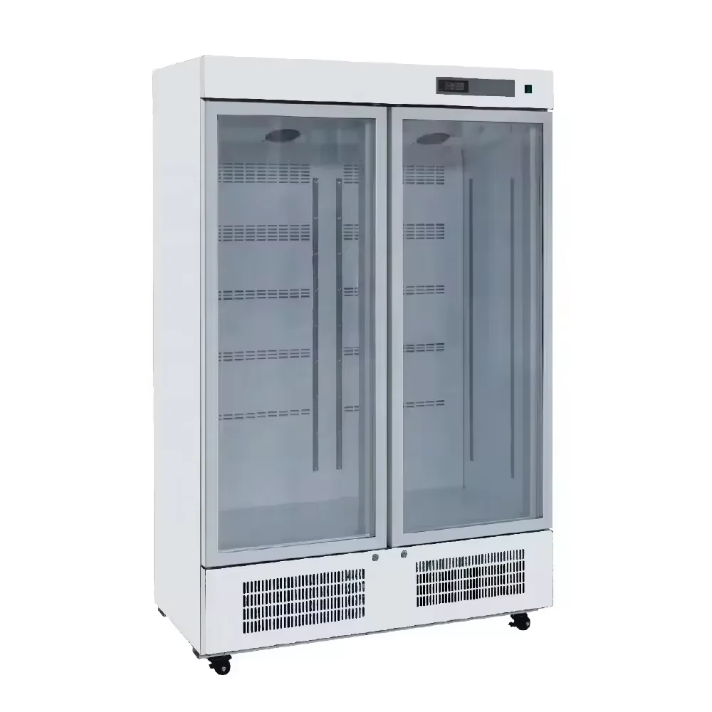Suitable for all new smart devices2-8C Refrigerator With Glass / Foamed Door CE ISO Certificate 1008L with Lock and Price for La