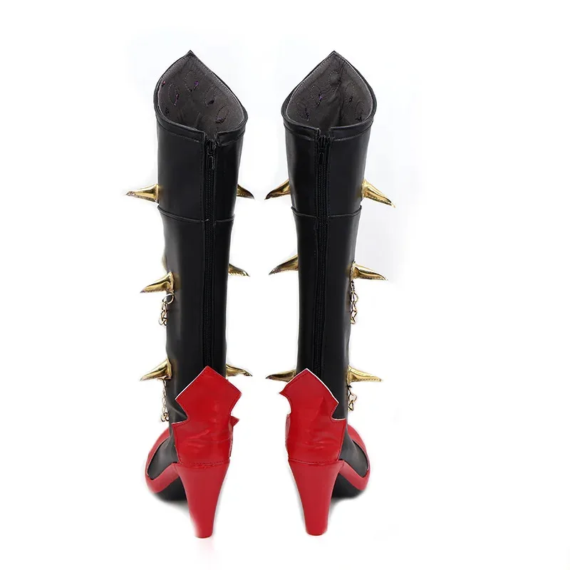 게임 Zenless Zone Zero Lucy 코스프레 신발 소품 부츠 할로윈 파티 역할 놀이 맞춤 제작