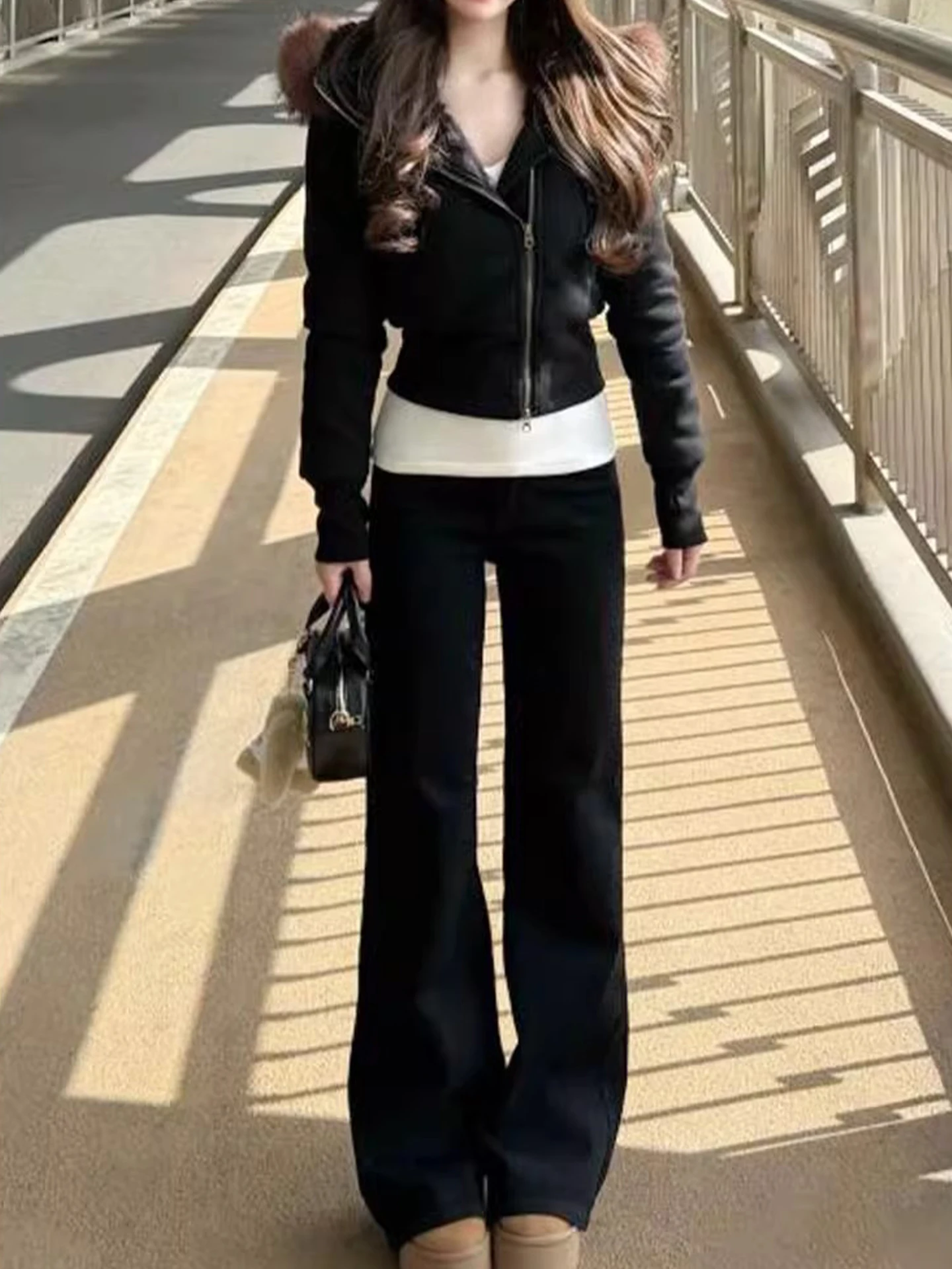 Ey taille haute cloche Bot pantalons de Yoga femmes printemps automne nouveau Sle élastique coupe ajustée Micro évasé sabot pantalon de survêtement