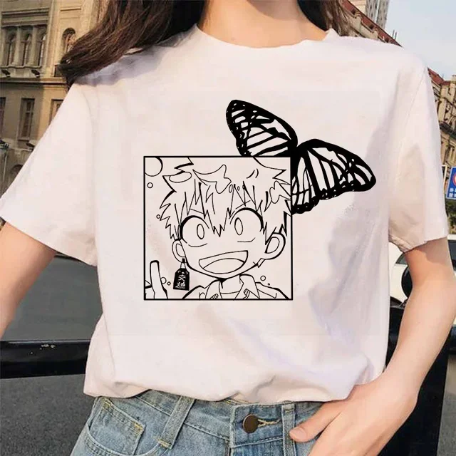 Toilet Bound Hanako Kun Print T Shirts Women Harajuku Ullzang Fashion T-shirt 90s Graphic Funny Tshirt Summer Top Tee Female