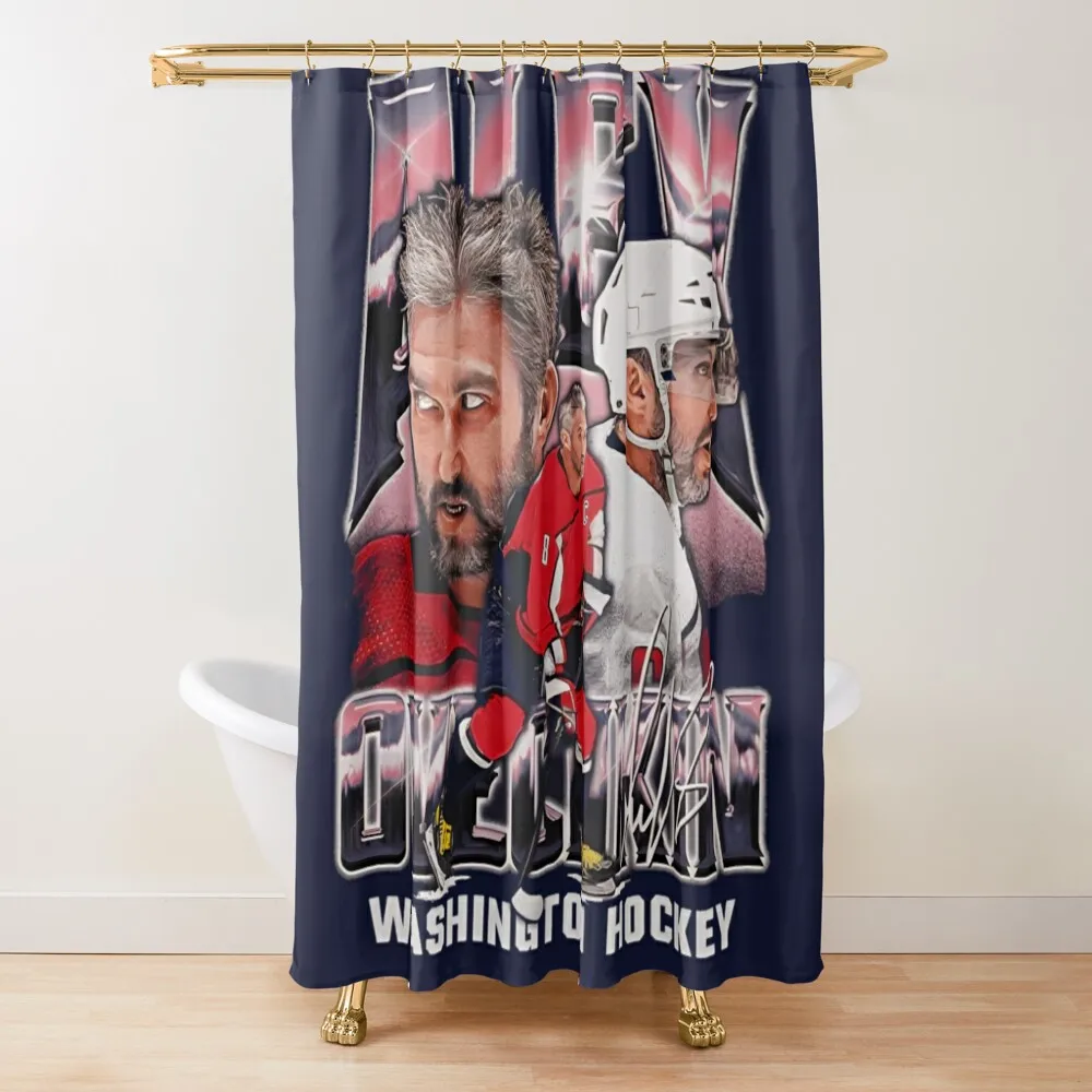 

Alex Ovechkin Shower Curtain Bathroom For Shower Bathroom Fabric Transparent Bathroom Shower Curtain