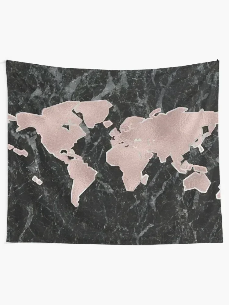 Wanderlust marble - rose gold and striking black Tapestry Bedrooms Decor Decorations For Your Bedroom Home Decorating Tapestry