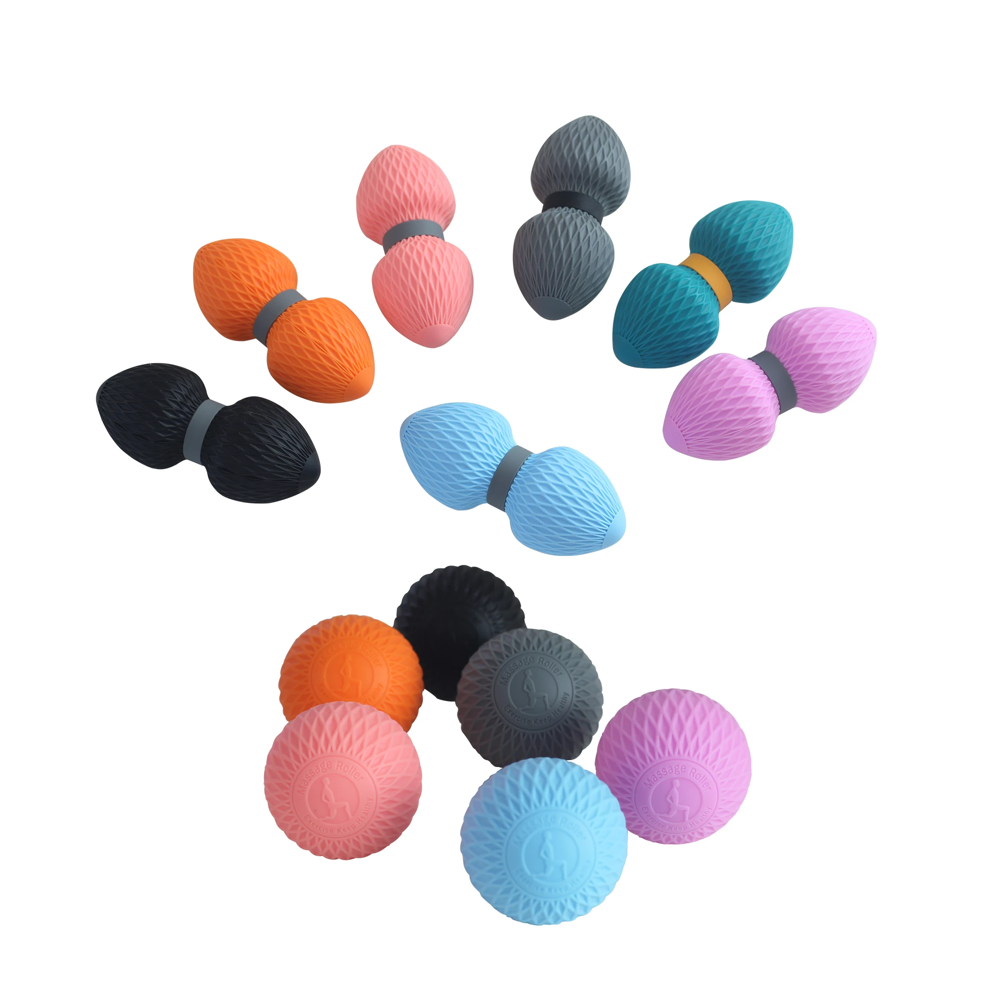 

Silicone Peanut Messager Ball