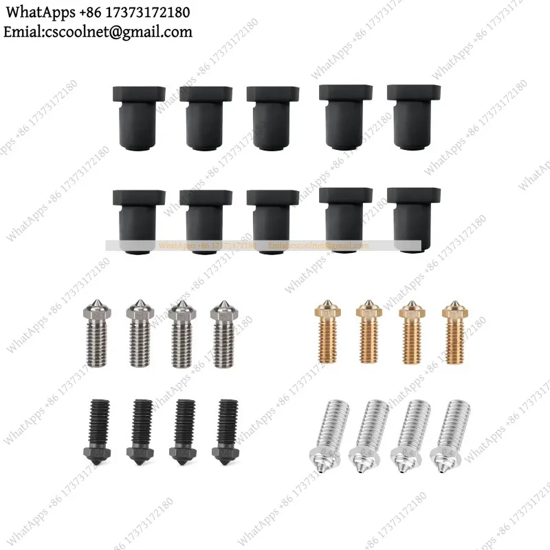 k06 Extruder Nozzle Bimetal Hot End PEI Build Plate Filament Sensor Adapter Plate Turbo Fan Cover 3D Printer Parts Accessories