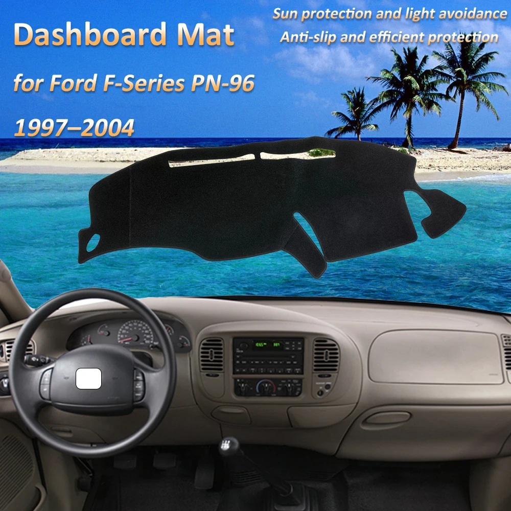 

Для Ford F-Series PN-96 Lobo Ford F-150 Heritage MK10 1997 1998 1999 2000 2001 2002 2003 2004, коврик для приборной панели, автомобильные детали