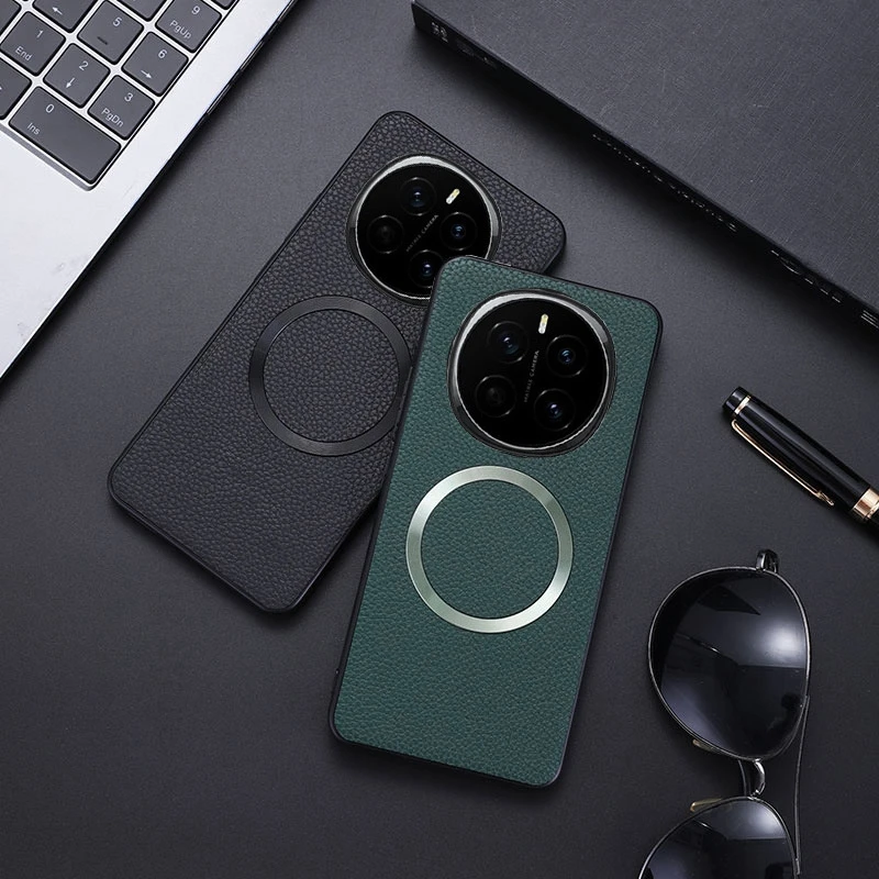 Casing Kulit Pengisian Daya Nirkabel untuk Huawei Magic 7 Lite 6 Pro, untuk Honor X60 200 Pro X9C, Bumper Lembut Anti Benturan Pelindung