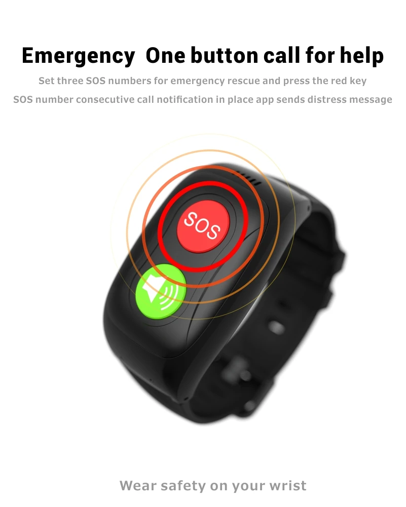 

L17 Smart Watch for Seniors 4G GPS WiFi LBS Position Fall Down Alarm SOS PPG Care Safe Health Monitor With Silicone Band Elderly
