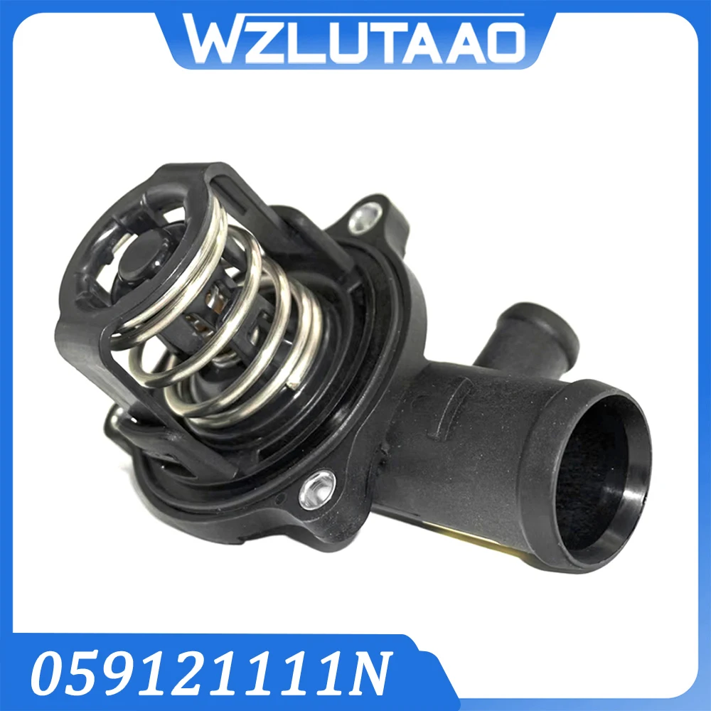

059121111N Engine Coolant Thermostat For Audi A4 B8 A5 Q7 VW Touareg Phaeton 3.0T V6 Diesel 2006-2018 059121111L 059121111H