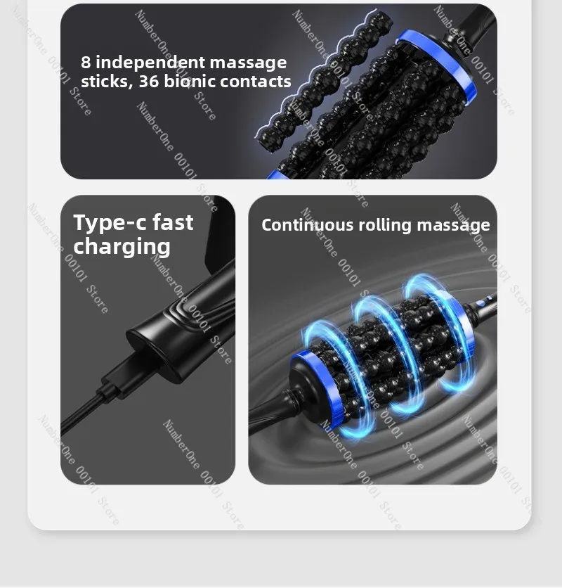 

Fascia Gun Massager | Electric Multifunctional Roller Massager