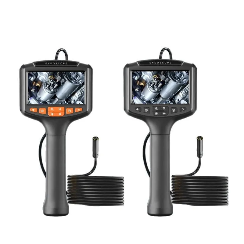 

New handheld 1080P single/dual camera high definition pipeline auto repair 4.3 inch industrial screen endoscope