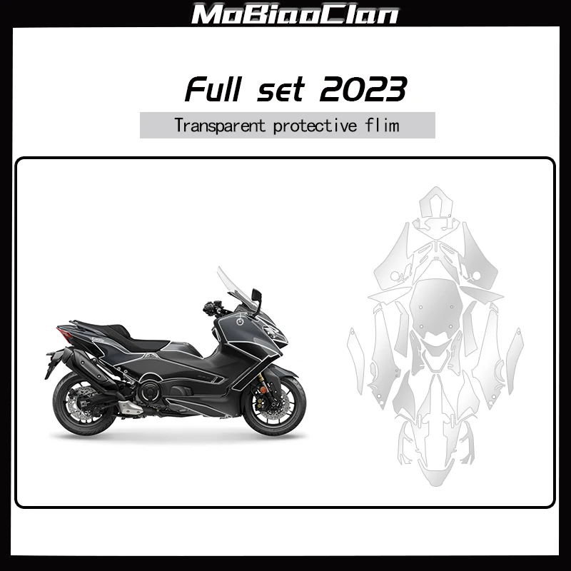 

For YAMAHA TMAX560 tmax 560 2023 2022Invisible Cover Body Transparent Protective Film Fuel Tank Sticker Modification Accessories