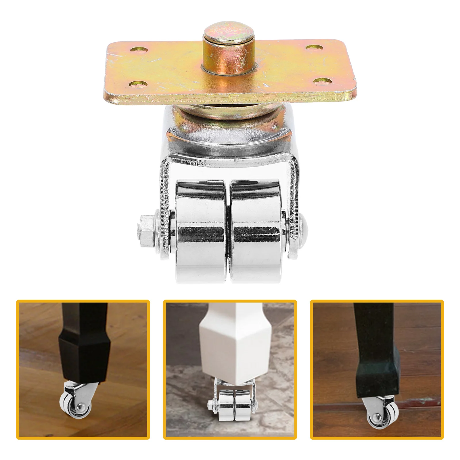 

1 set Metal Caster Iron Caster Replacement Strong Stability Wheel For Upright Piano Parts Acoustic Piano Moving Accessory