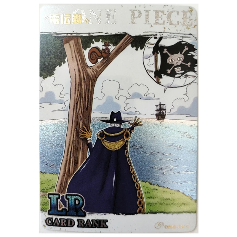 Anime ONE PIECE Rare LR Foil Foil Foil Luffy Zoro Sanji Nami Ace Brook Vivi Toys for boys Collectible Cards Birthday Present