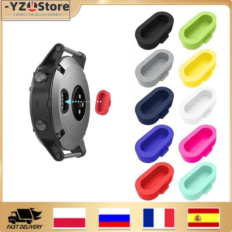 Crossover Charging Port Dustproof Plug Cover Cap For Garmin Fenix 7X 7 5X 6 6X Tactix 7 Enduro EPIX 2 Venu SQ Instinct 2X 2 2S