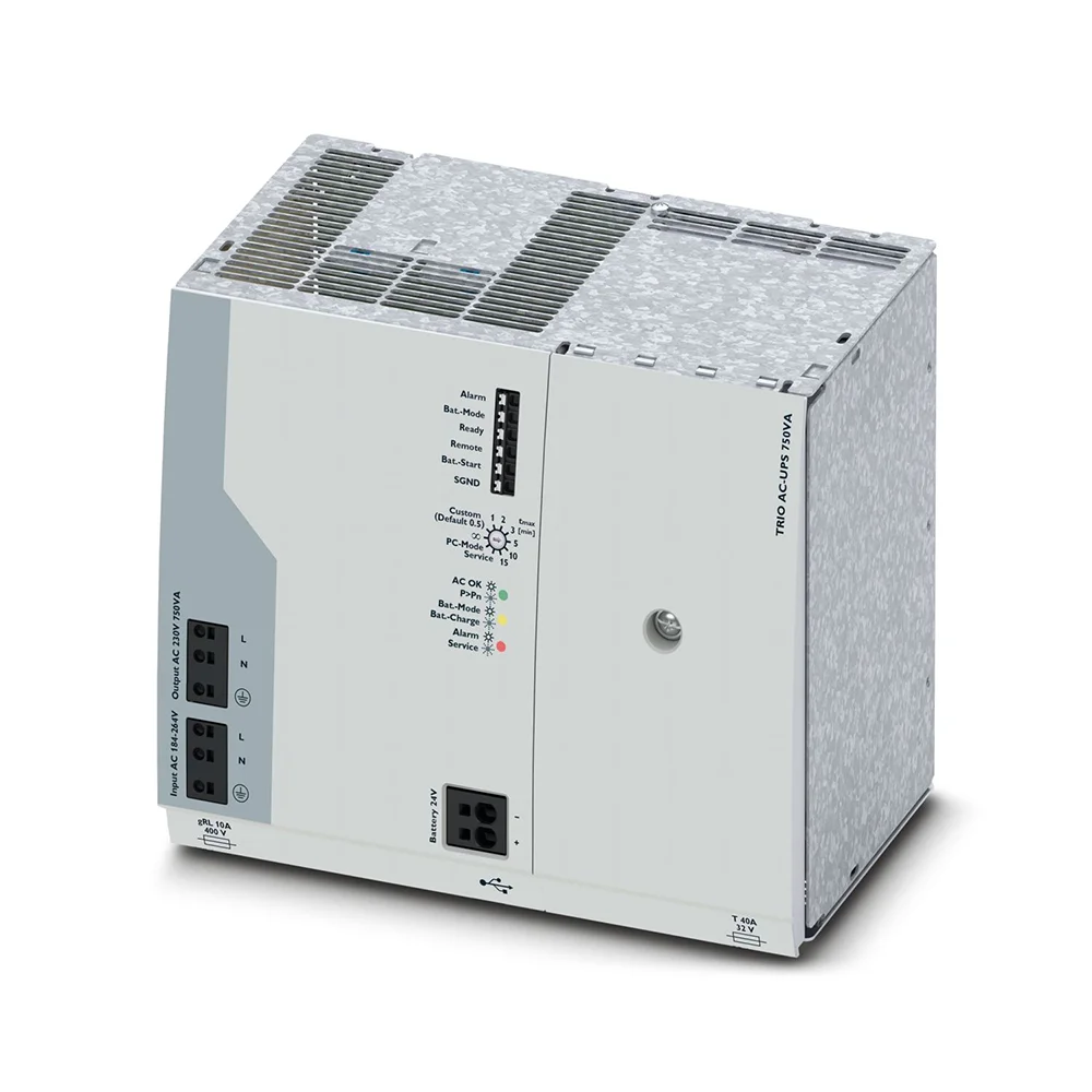 2905909 TRIO-UPS-2G/1AC/1AC/230V/750VA - Uninterruptible Power Supply