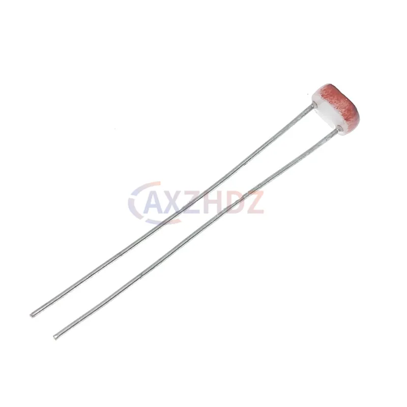 20 قطعة GL5506 GL5516 GL5528 GL5537 GL5539 GL5549 5 مللي متر Photoresistor ضوء مستقل المقاوم LDR كشف الضوء التبديل الاستشعار