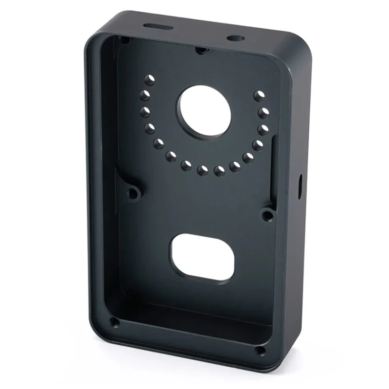 Piezas de aluminio de precisión personalizadas Mecanizado CNC Piezas de aluminio anodizado Caja electrónica de aluminio de fresado CNC